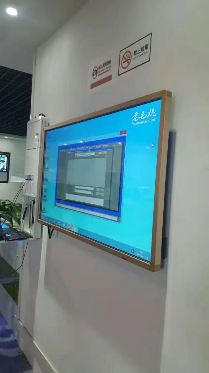 DIY настенный компьютер Процессор i3/i5 RAM 4 Гб ПК с 42 47 55 дюймов lcd hd Сенсорная панель