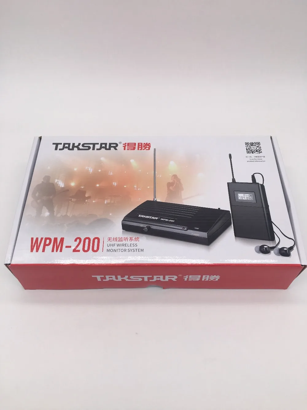Takstar WPM-200 UHF Беспроводная система мониторинга 50 м дальность передачи в ухо стереогарнитура приемник передатчика