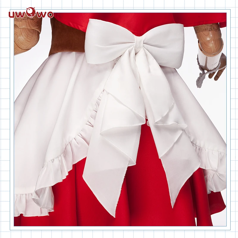 UWOWO аниме ОЗУ Рем красная капота для верховой езды Ver Re Zero Kara Hajimeru Isekai Seikatsu Cosplay