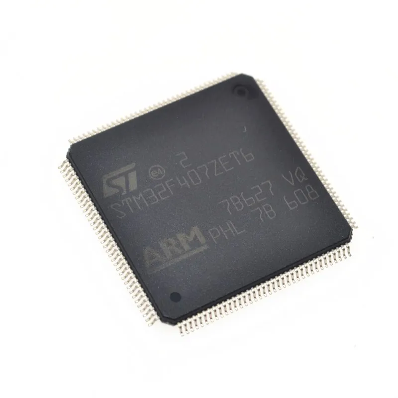 Бесплатная доставка 5 шт. Встроенный микроконтроллер STM32F407ZET6 SMD LQFP144 новый