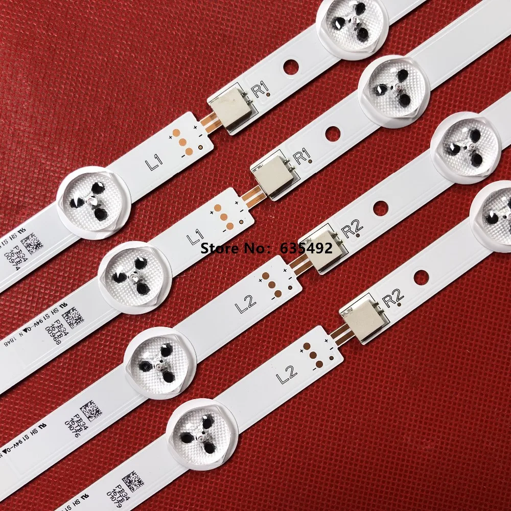 

1set=8pieces Original LED Backlight Array LG 37" LC370DXE AGF78401301 SF 37LN 6916L-1137A 6916L-1138A 6916L-1139A 6916L-1140A