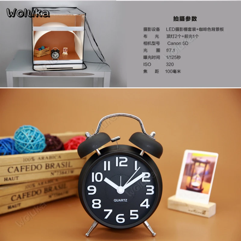 Складной быстро устанавливаемый фотобокс 60 см регулируемый светодиодный