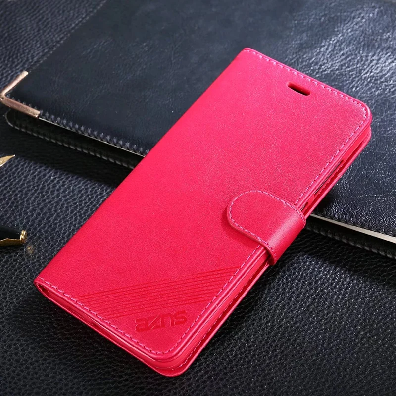 AZNS чехол для Xiaomi note 3 Высокое качество антидетонационных ТПУ кожи стоят Роскошные