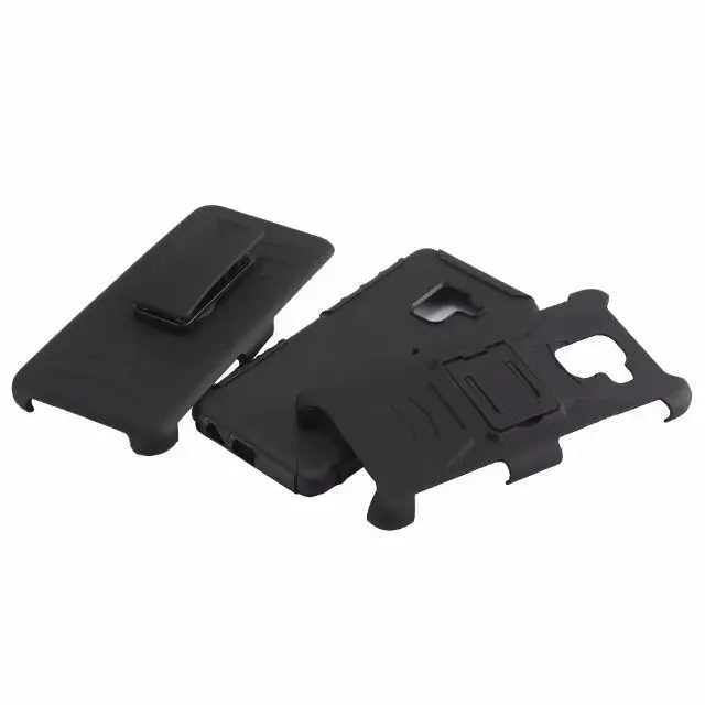 Ударопрочный жесткий чехол с подставкой и зажимом для Samsung Galaxy A8 2018/A8 PLUS 2018|case with