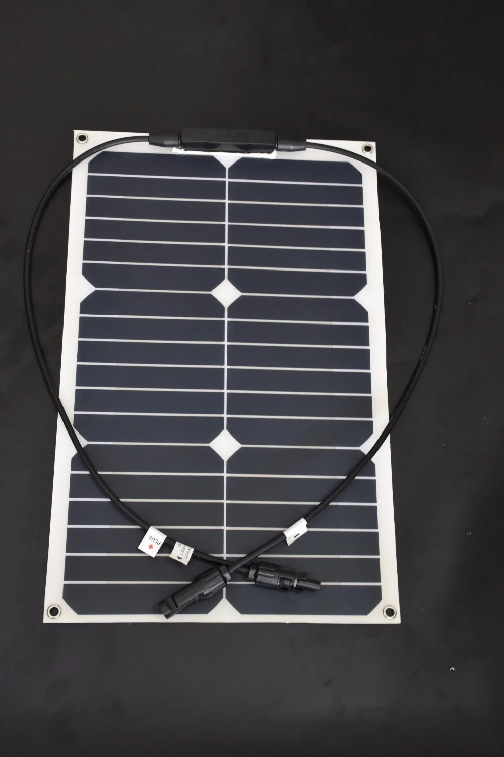 rg High-efficiency monocrystalline semi flexible solar panel 20w cell 19.2% charging efficiency | Электроника