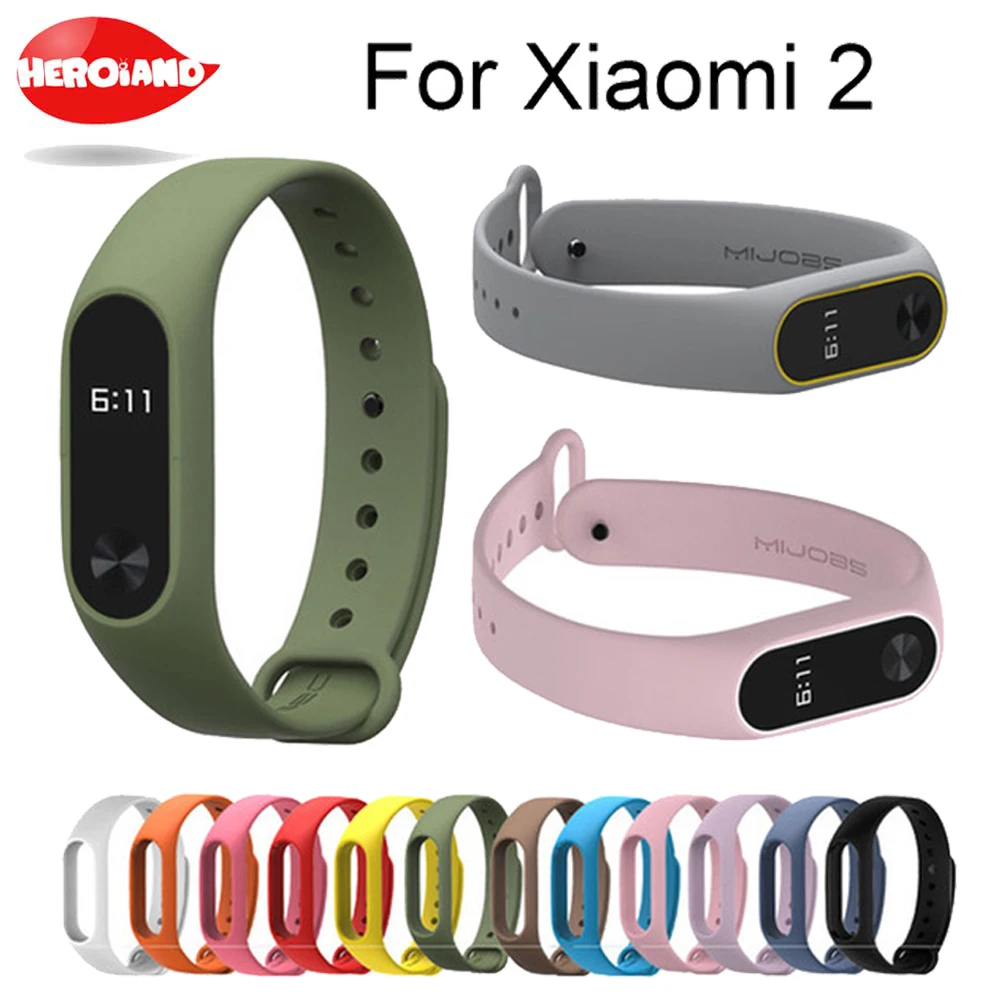 Силиконовый ремешок для xiaomi mi band 2 браслет смарт часов 2|Смарт-аксессуары| |