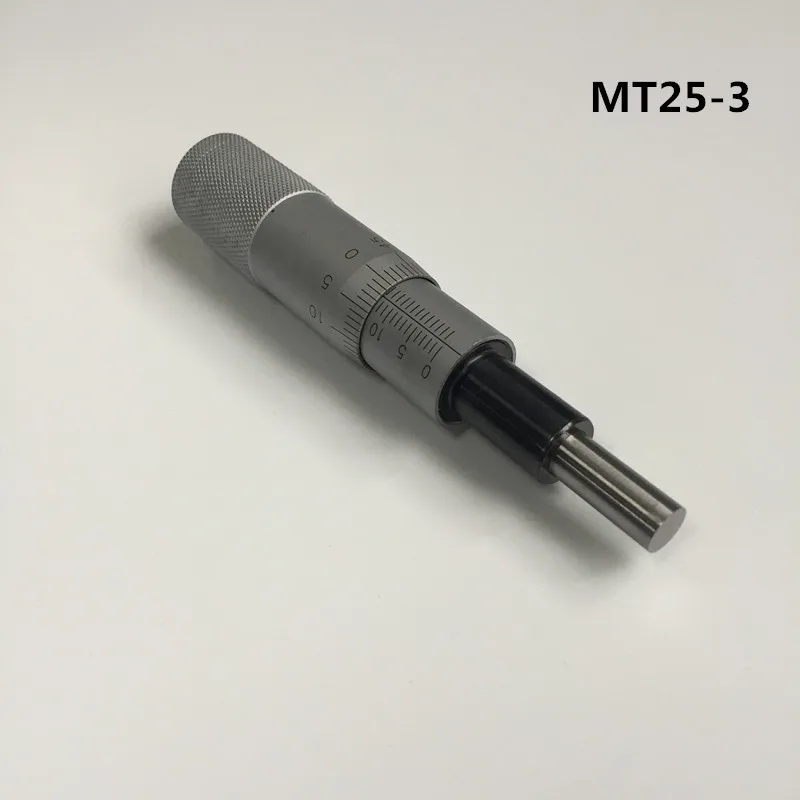 Тонкая настройка 0-25 мм MT25 Тип винтовой мерный микрометр поворотная ручка 1 шт. |