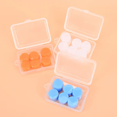 6pcs/lot Professional Waterproof Swimming Silicone Swim Earplugs for Adult Swimmers Children Diving Soft Anti-Noise Ear Plug | Красота и