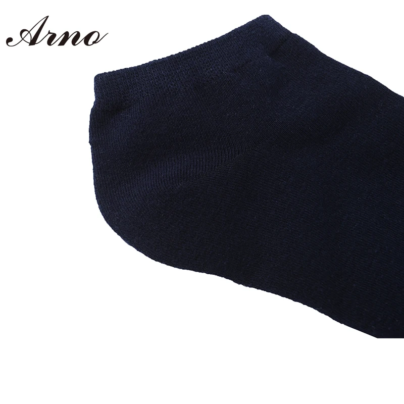 Мужские однотонные носки Arno хлопковые для мужчин мягкие Calcetines Hombre LW5005 5|socks for