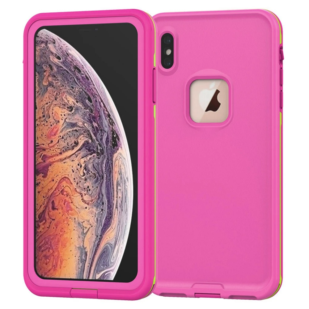 Пластиковый водонепроницаемый корпус для iPhone Xs XS MAX XR 360 градусов водонепроницаемый плавающий для бассейна, подводная видеосъемка