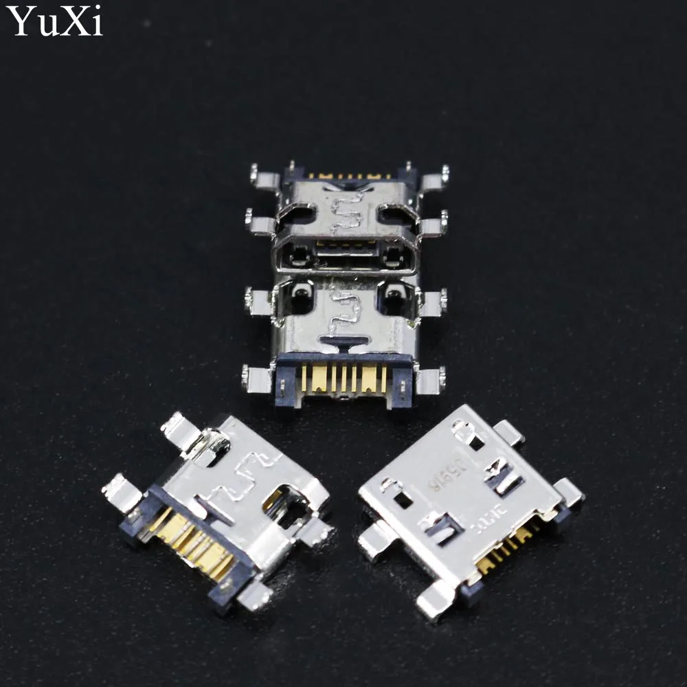 Для Samsung Galaxy I9195 I9190 I9192 I9197 B9388 S7898 W2014 разъем Micro USB 6pin для зарядного порта Запасная