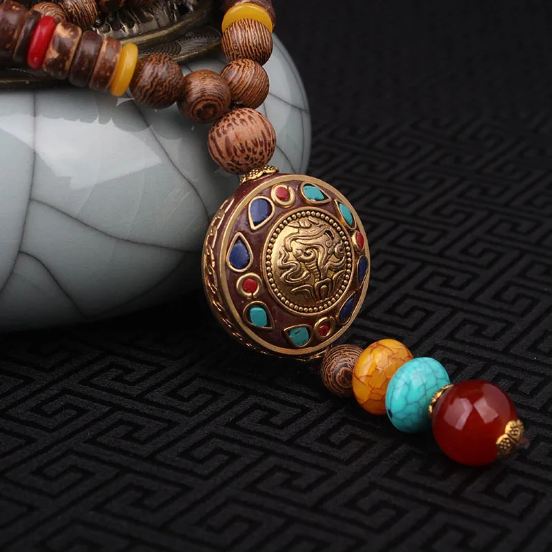 Модное этническое ожерелье с золотым слоном evade Винтажные Ювелирные изделия в