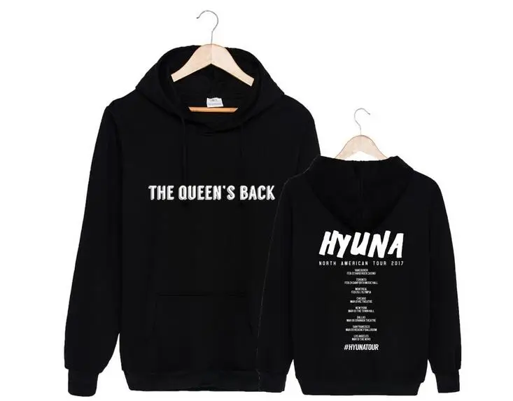 Новое поступление hyuna концертный тур Северной Америки те же фотографии/худи с