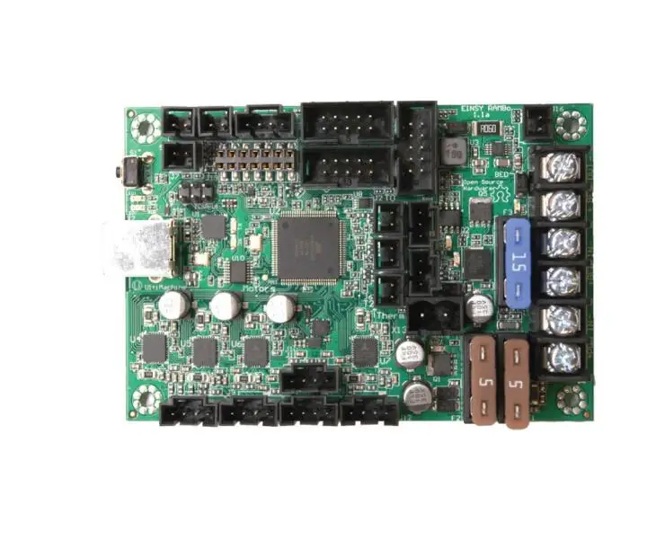 

Original Prusa i3 mk3 3d printer motherboard cloned Einsy Rambo 1.1 Black