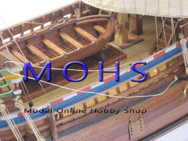 Классическая деревянная шкала для парусной лодки корабля 1/50 мая Цветочная