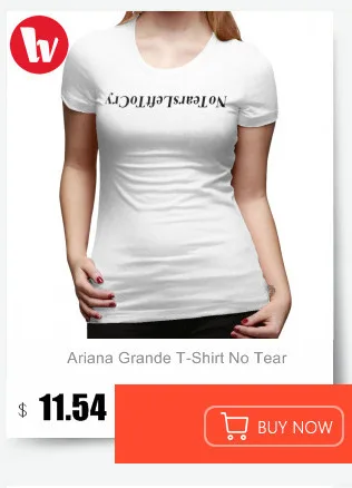 Футболка Ариана Гранде, футболка с надписью «No Tears Left To Cry», уличный стиль, XL, женская футболка, 100 хлопок, короткий рукав, круглый вырез, женская футболка