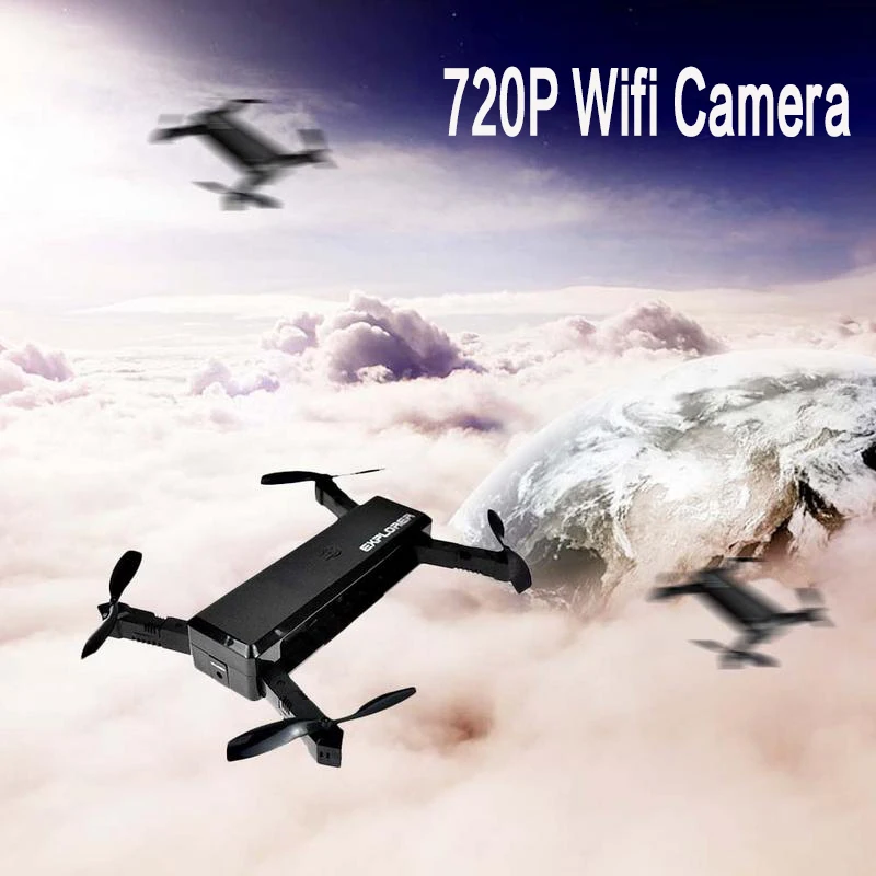 Мини Радиоуправляемый Дрон складной Дрон HD камера аэрофотосъемка 720P изображение Трансмиссия самолет Радиоуправляемый квадрокоптер Квадрокоптер игрушки для детей