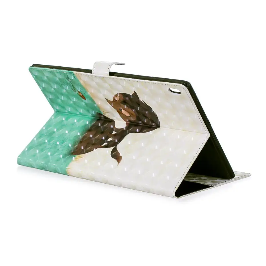 Кожаный чехол для Lenovo TAB4 Tab 4 10 ТБ X304L TB X304F/N Smart Cover Plus X704L X704F/N Funda Case|Чехлы планшетов