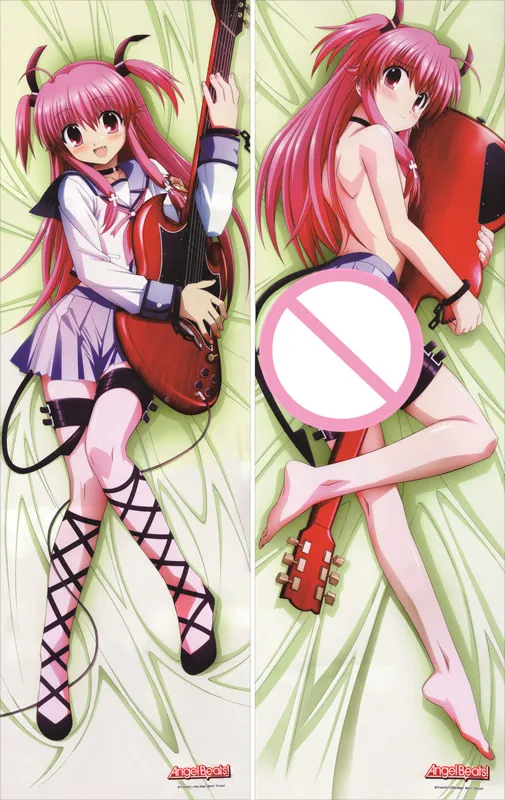 ММФ Ангел биты! Наволочка Iwasawa Masami &amp Tachibana Kanade Yui аниме Enjeru Bitsu! Dakimakura | Дом и сад