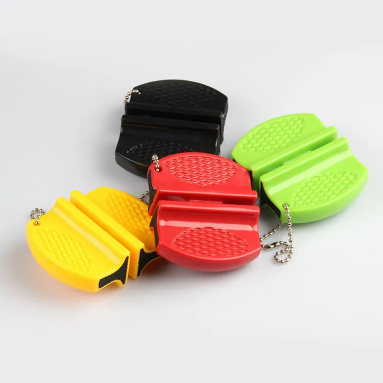 

Mini Quick Sharpener Portable Outdoor Multifunction Grindstone Color random