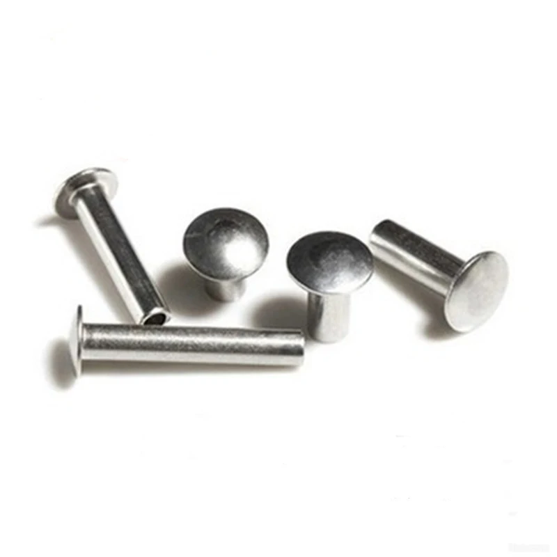 50 шт. полупустотелые заклепочные винты M2 M3 из нержавеющей стали|m3 stainless|m2 m3rivet screw |