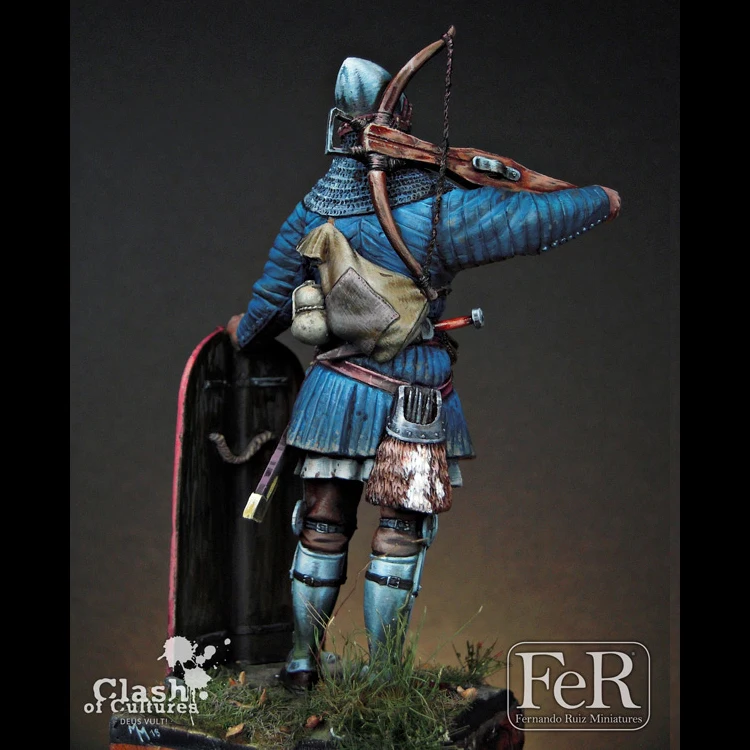 1/24 Resin Character Model Ancient War French Crossbow 75mm | Игрушки и хобби