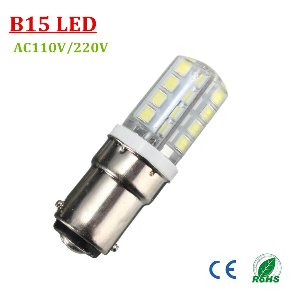 X10 высокое качество B15 E12 E14 3 Вт 2835 SMD LED Кукуруза силикагель лампа Лампа Домашнее