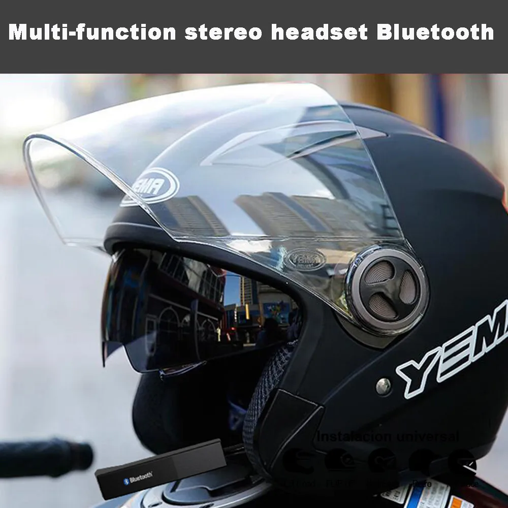 Шлем Беспроводные наушники с Bluetooth 4,0 гарнитура стерео бас гарнитура водонепроницаемые наушники свободные руки наушники 56