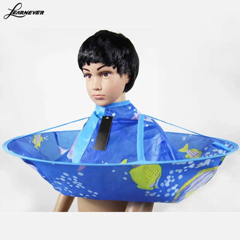 Парикмахерская детская накидка для стрижки волос салонный парикмахерский