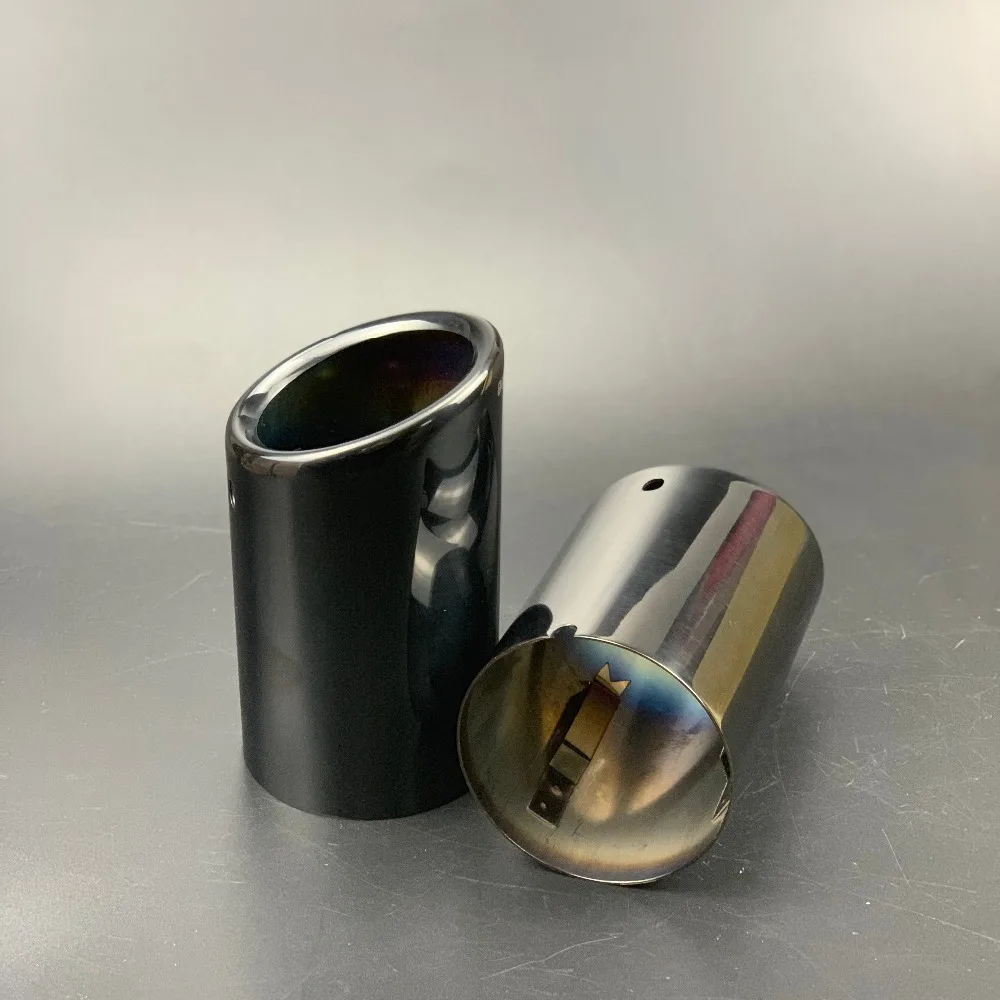 2 шт./лот выхлопной наконечник для автомобиля глушитель выхлопная труба задняя