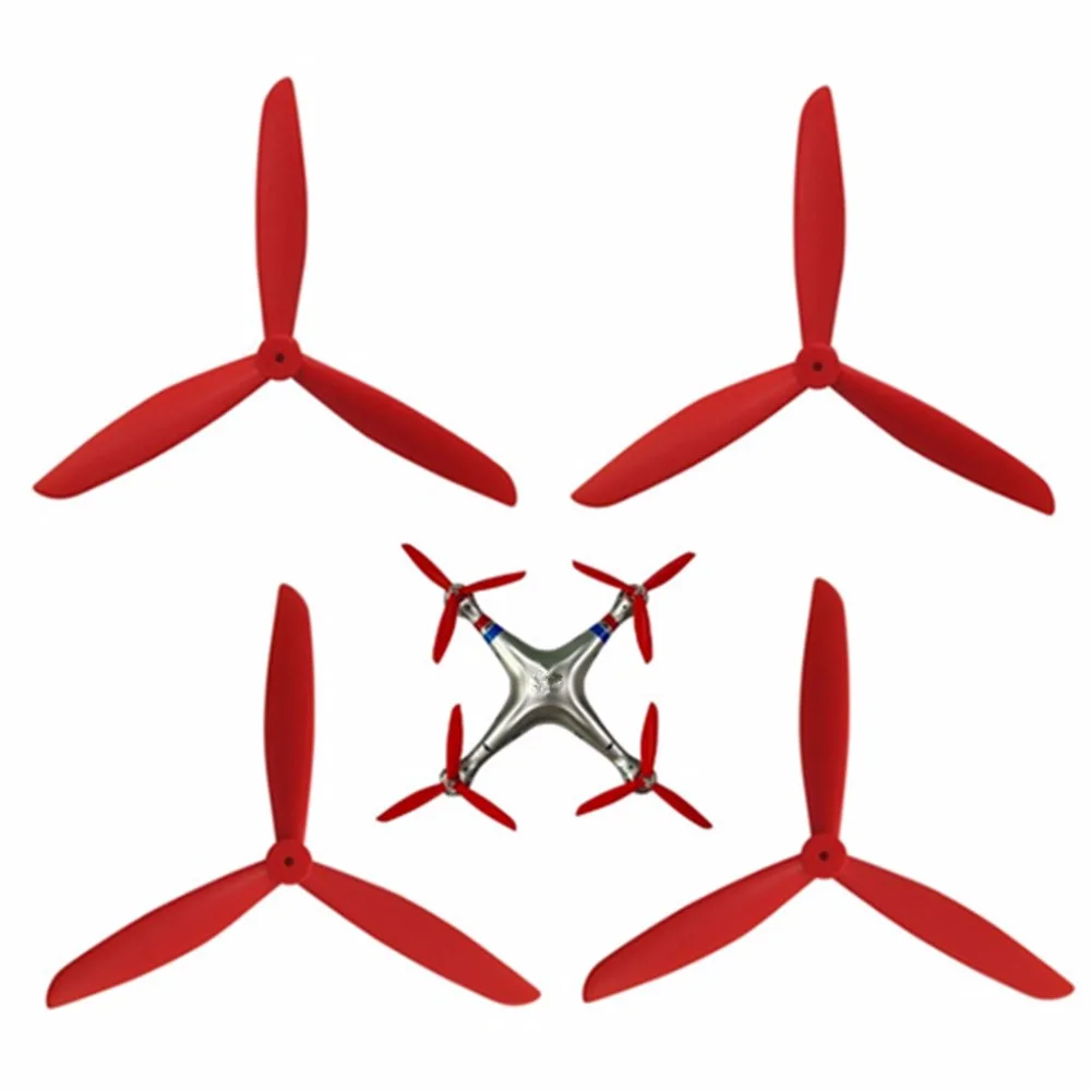 

SYMA X8 X8C X8G X8W X8HC X8HW axis aircraft accessories red propeller blades upgrade