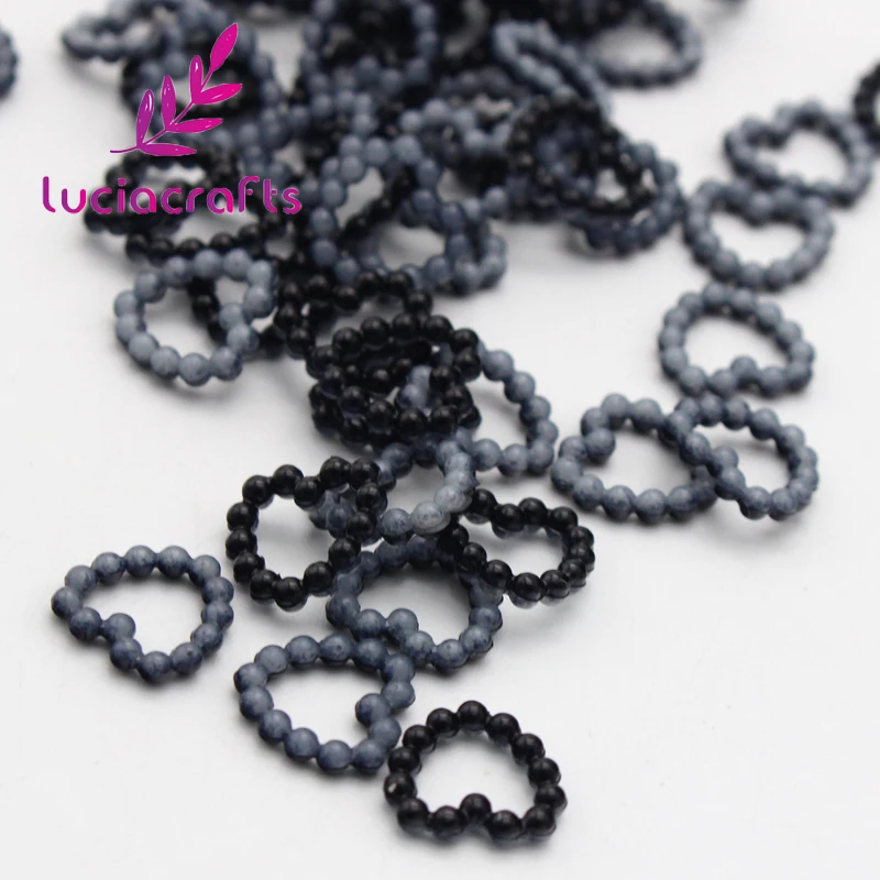 Lucia crafts 11 мм 48 шт Искусственный жемчуг в форме сердца для украшения телефона DIY Материал F0415