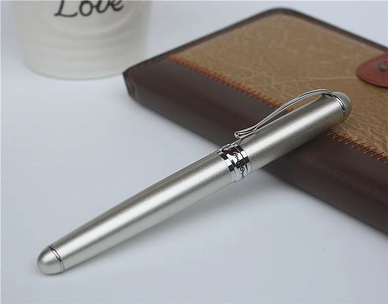 Благородная перьевая ручка JINHAO X750, всего 15 цветов, с подарочным футляром, толстая металлическая чернильная ручка - Цвет: 1PC D color