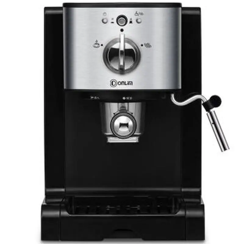 15% JA121 мгновенная Кофеварка 1.5L1350W эспрессо капучино капсулы Кофеварка полностью/полуавтоматическая вспениватель молока 3 в 1 ручка