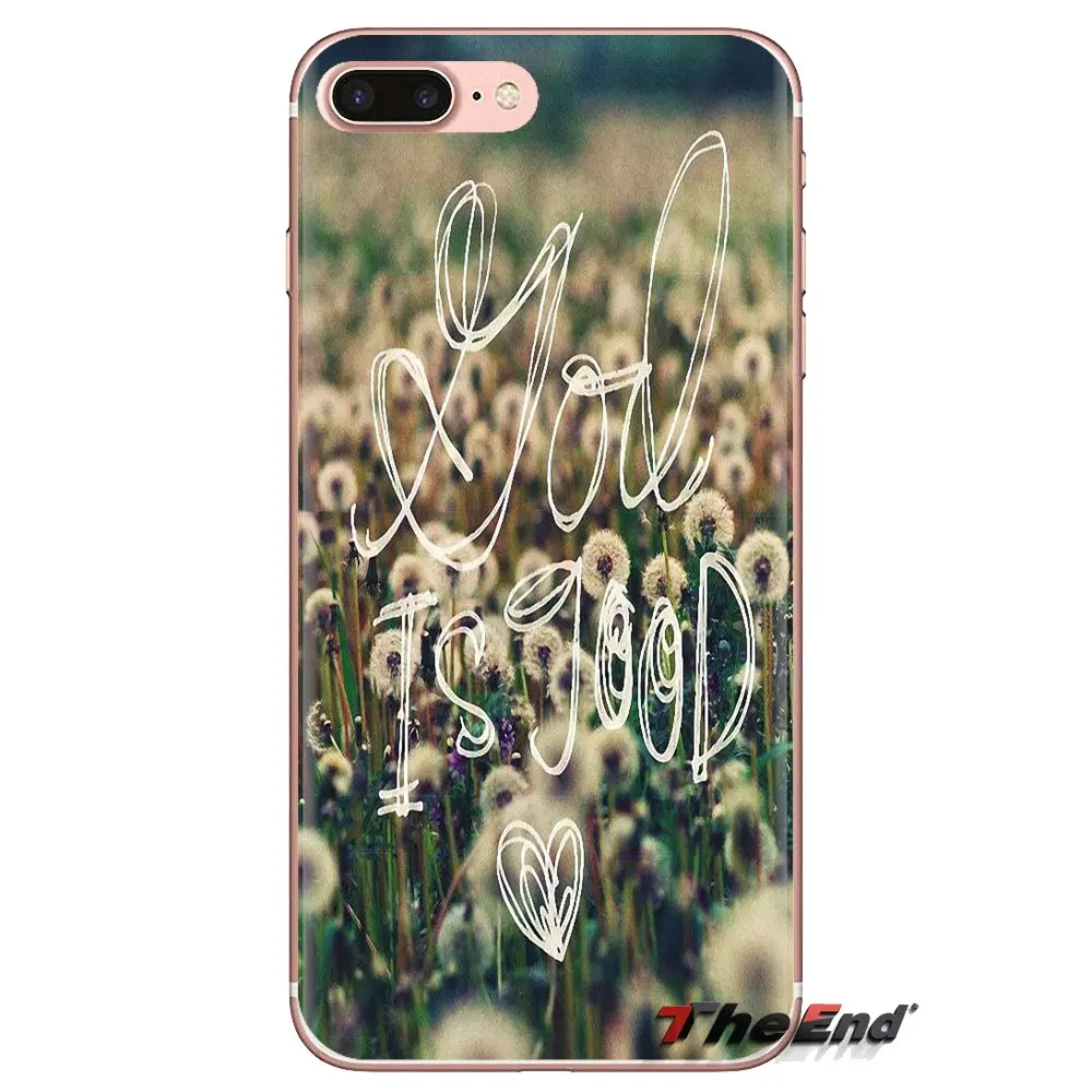 Для Samsung Galaxy S3 S4 S5 Mini S6 S7 Edge S8 S9 S10 Plus Note 3 4 5 8 9 Мягкие прозрачные чехлы God Is Good все