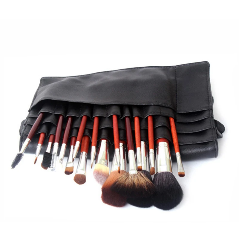 1pcs Professional PU Makeup Brushes Apron Bag Artist Belt Strap Black Multi Pockets Make Up Case Organizer Cosmetic Tool | Красота и