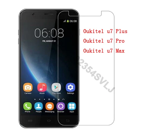 Для Oukitel U7 Max плюс закаленное Сталь фильм Переднее стекло на экран Защитная пленка