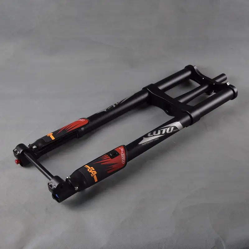 Толстая Велосипедная вилка 26*4 0 велосипедная Пружинная Вилка подвесная из