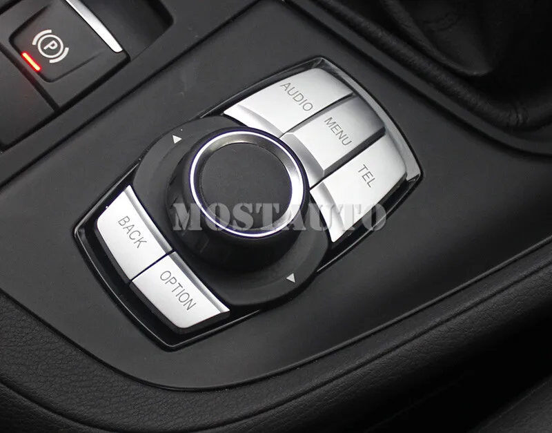 Внутренняя консоль iDrive для BMW X2 F39 мультимедийная кнопка накладка 2017-2021 5 шт.