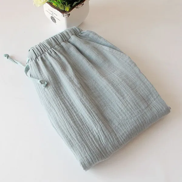 green woman ZDFURS* продукт весна осень хлопок домашние брюки пижамы женские Пижамные брюки одежда для отдыха парные пижамы брюки - Цвет: green woman