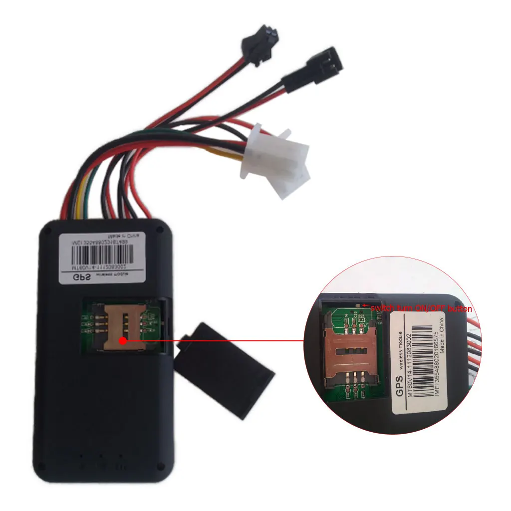 GT06 Автомобильный GPS трекер SMS GSM GPRS устройство слежения за транспортными