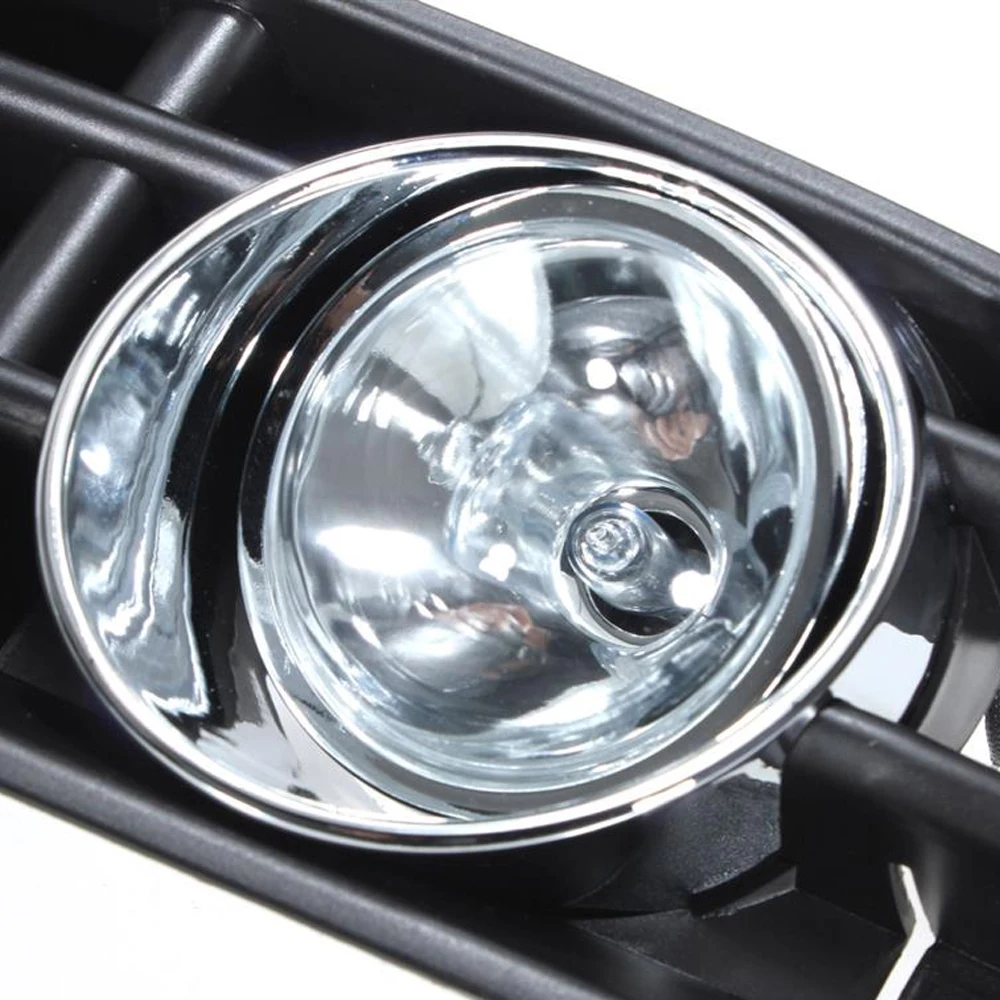 2 шт./компл. 12V решетка бампера и противотуманная фара для VW BORA 99-04 прозрачная линза