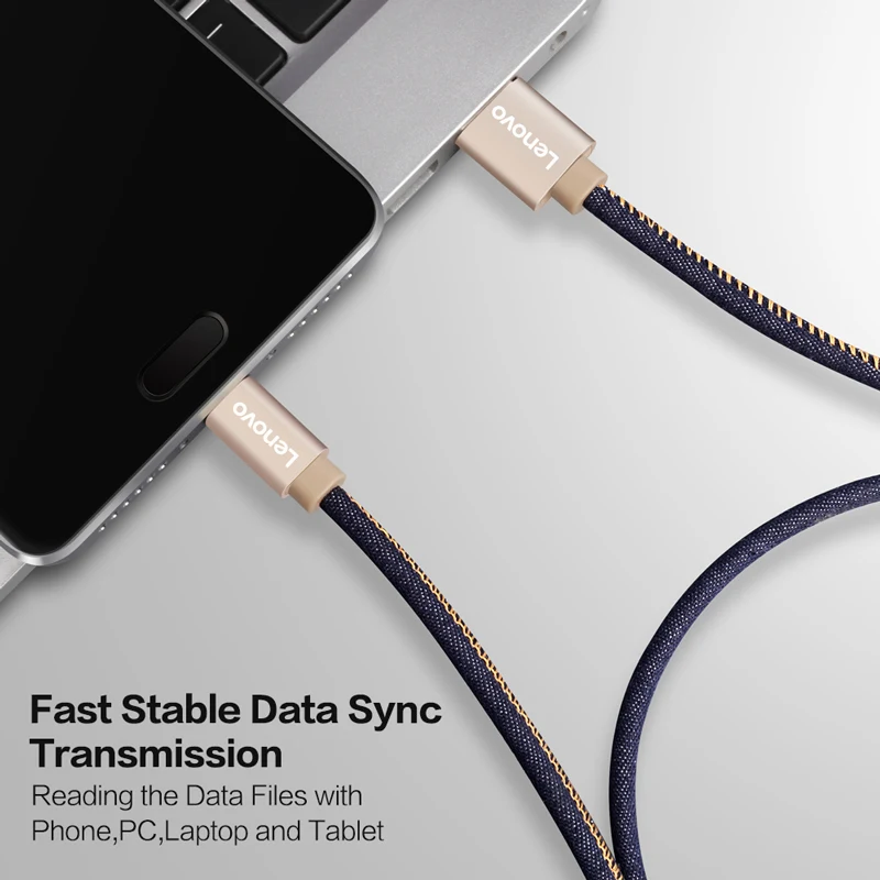 Lenovo 5 шт./лот 1 м Тип usb C кабель быстрая Зарядное устройство кабеля-C USB для samsung S8 Xiaomi
