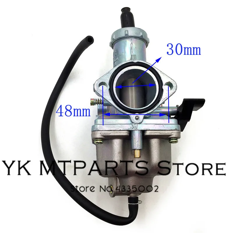Ручной Дроссель 30 мм Carb PZ30 карбюратор для 200cc 250cc мотокросса эндуро Pit Dirt Bike ATV QUAD