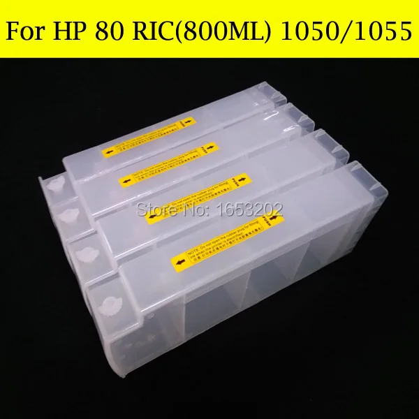 Крупноформатный картридж boma.ltd HP 80 с многоразовым чернильным картриджем для Designjet