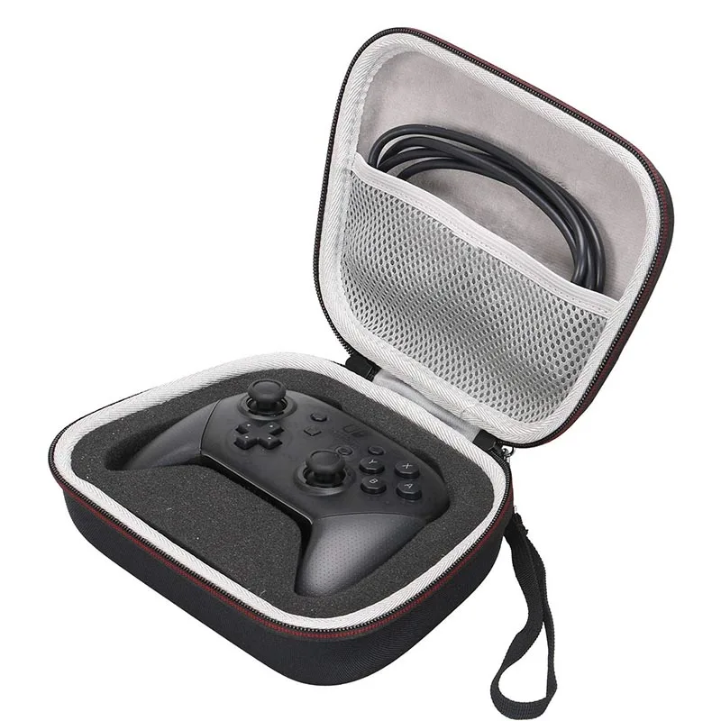 Portable Nintend Switch Hard EVA Case Travel Carrying Storage Bag for Nintendo Pro Controller with Mesh pocket Fits Plug | Электроника