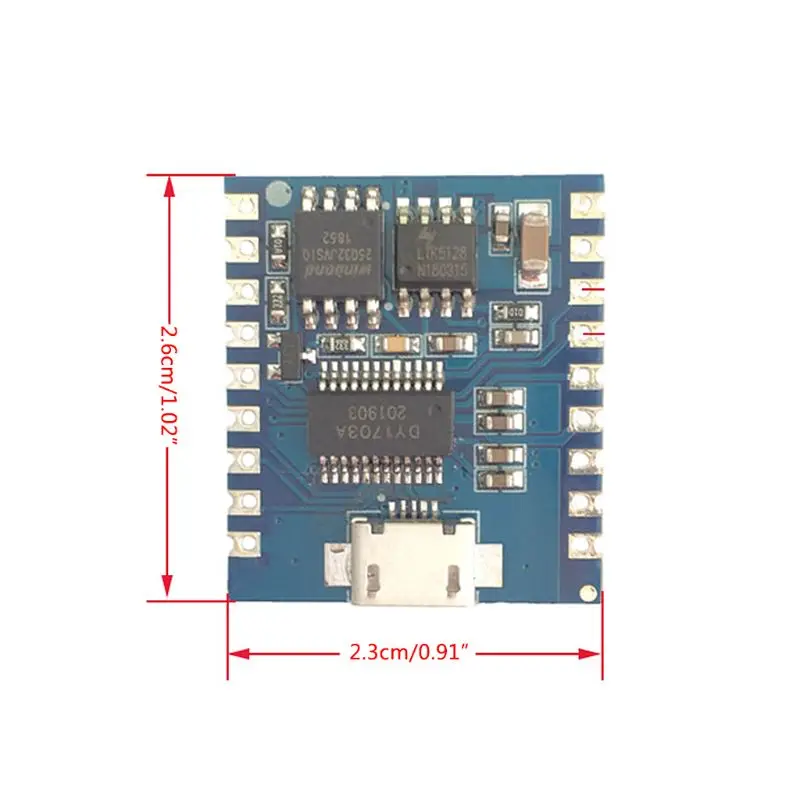 DY SV17F аудио модуль мини mp3 плеер IO Trigger USB скачать флэш голосовой модуль|Запчасти