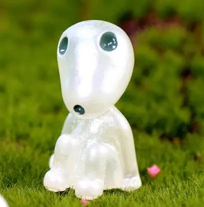 

(10pcs/Lot) Princess Mononoke Glow in dark Ghibli Action Figure Kodamas Luminous Elf Tree Dolls Set Model Cartoon Figurines Toys