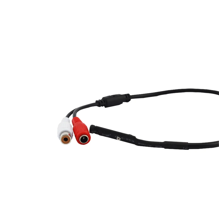 4 шт./лот видеонаблюдение RCA микрофон Звуковой Монитор звуковая съемка аудио