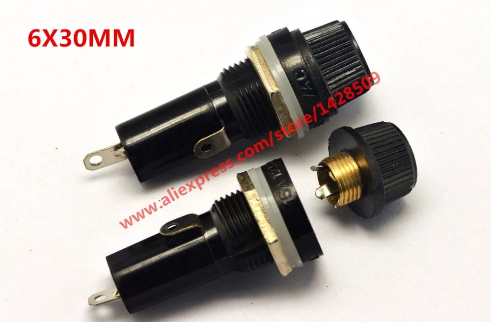 6X30 держатели предохранителей страховая трубка держатель предохранителя для 6*30